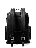 Amazon.com | Michael Kors Men's City Buckle Backpack, Silver